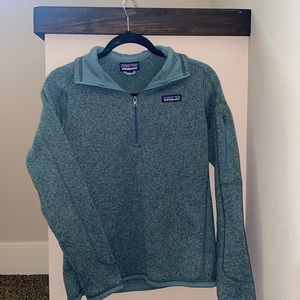 Teal Patagonia Zip Up
